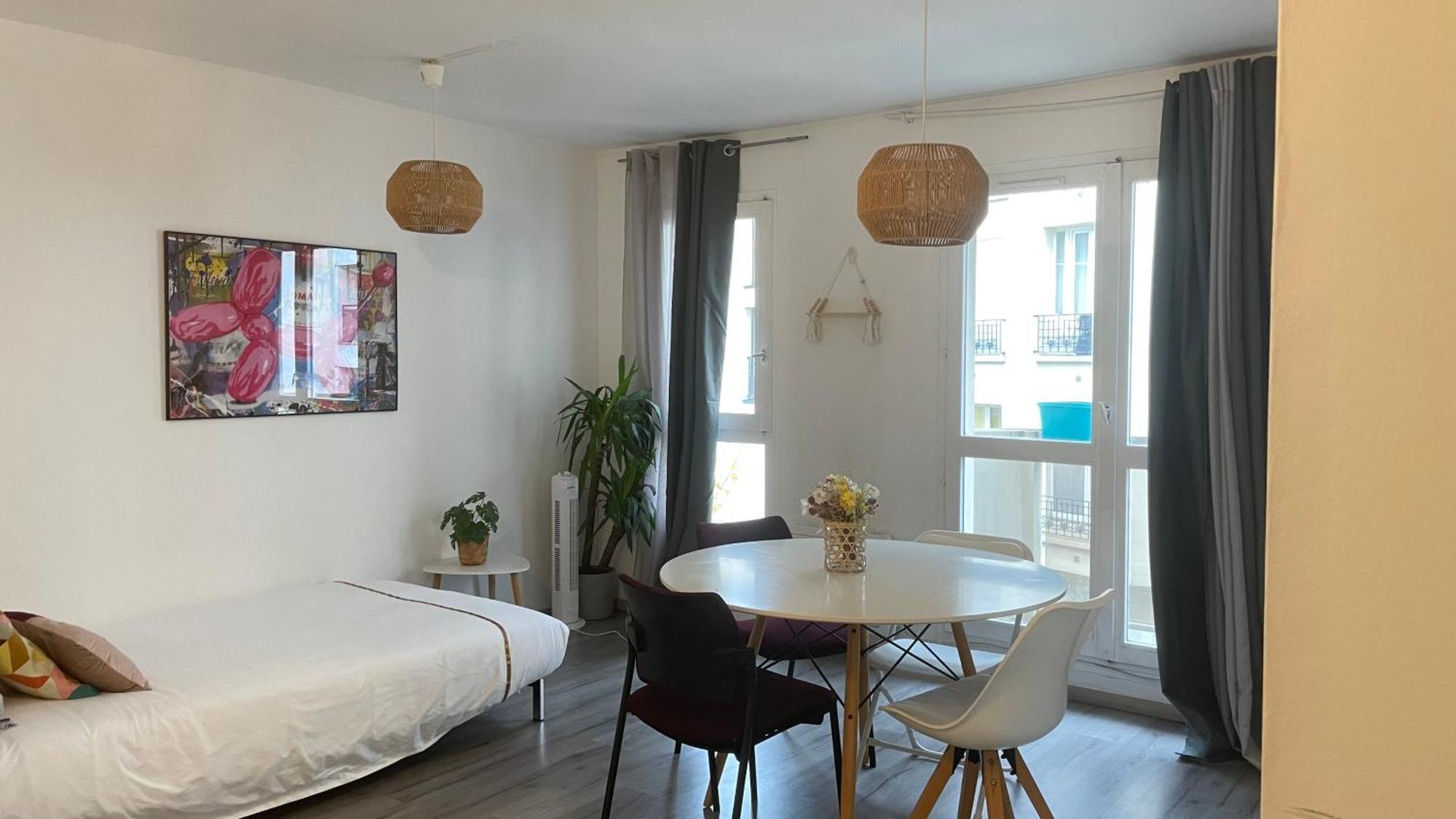 Le Pinky Bird - Paris 19 Apartment Exterior photo